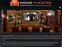 Tablet Screenshot of hometheatrenw.com